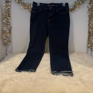 Old Navy. Blue Denim Angle Jeans. Size 10P.